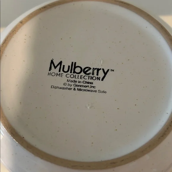 Mulberry White Ceramic Bowl - Picture 2 of 5